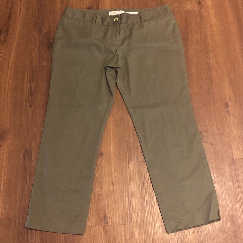 MICHAEL Michael Kors Olive Green Trousers